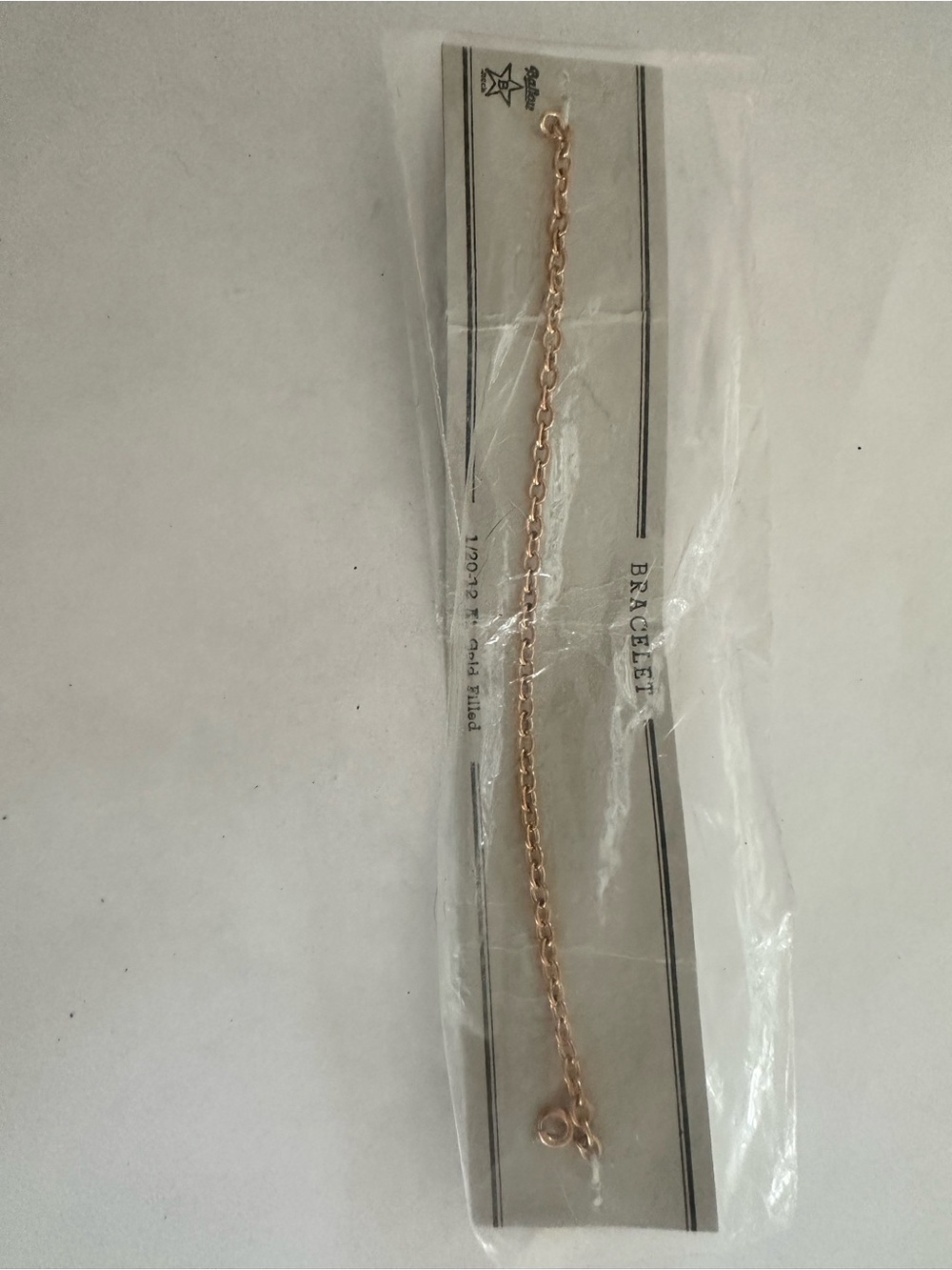 Vintage gold bracelet